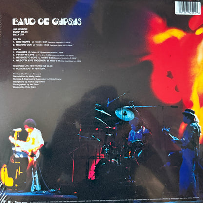 Jimi Hendrix - Band Of Gypsy’s (Red,Black,White Marbled) Factory Sealed