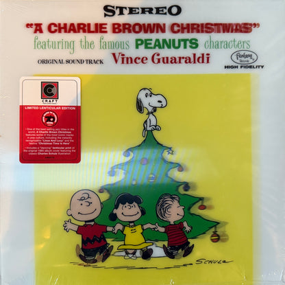 Vince Guaraldi - A Charlie Brown Christmas (Craft Lenticular Cover) Factory Sealed