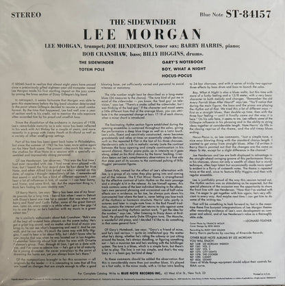 Lee Morgan - The Sidewinder (Music Matters SRX)