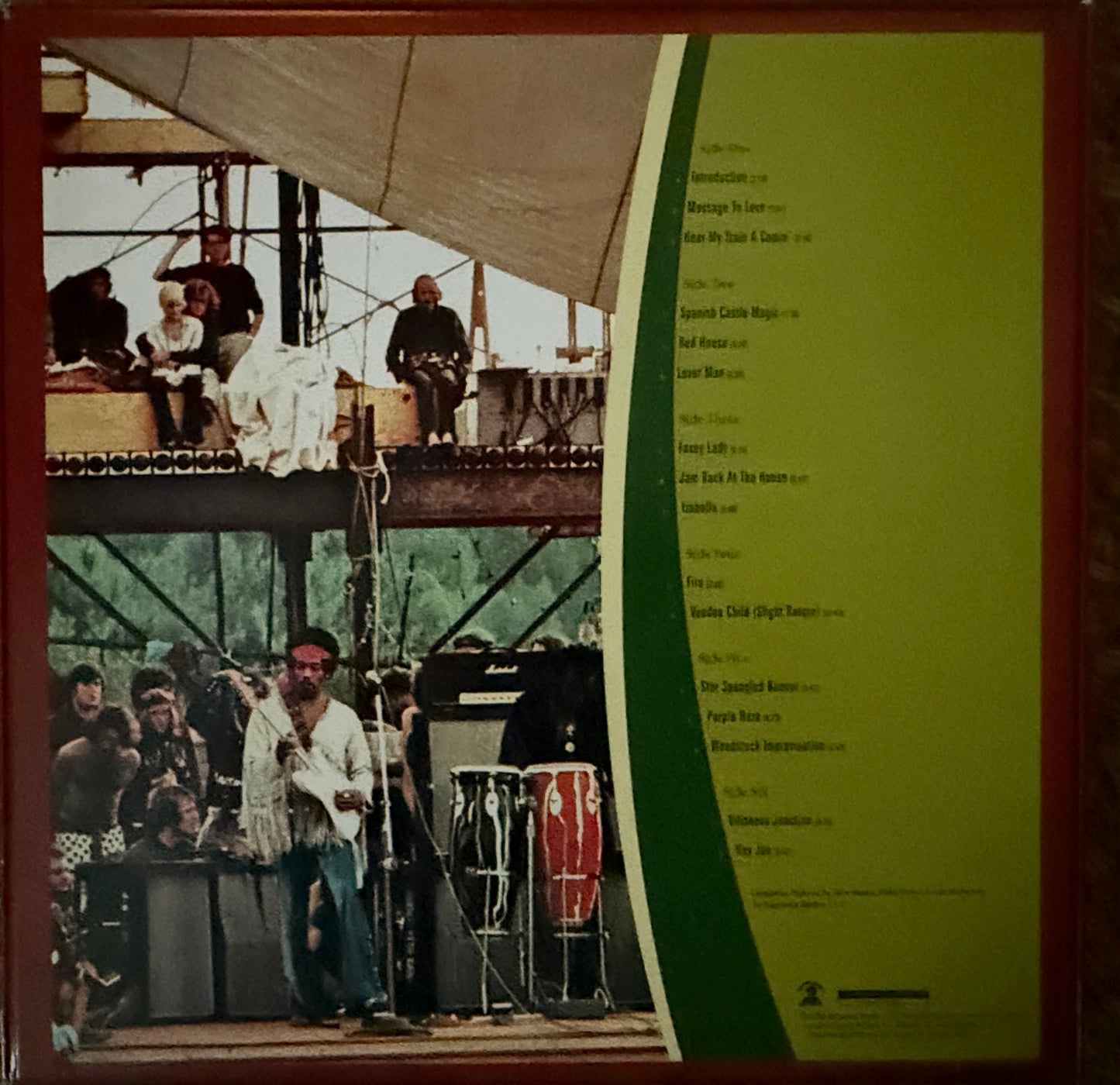 Jimi Hendrix - Live At Woodstock (Classic Records Orange Translucent 3XLP + 7” Box Set)