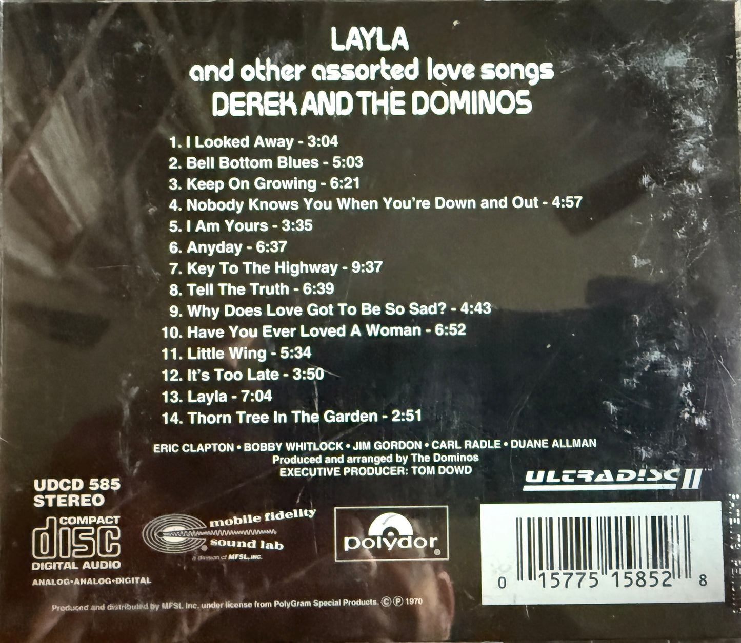 Derek & The Dominoes - Layla (Mobile Fidelity 24K Gold CD)