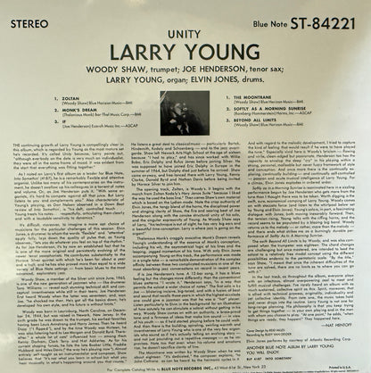 Larry Young - Unity (Music Matters 33)