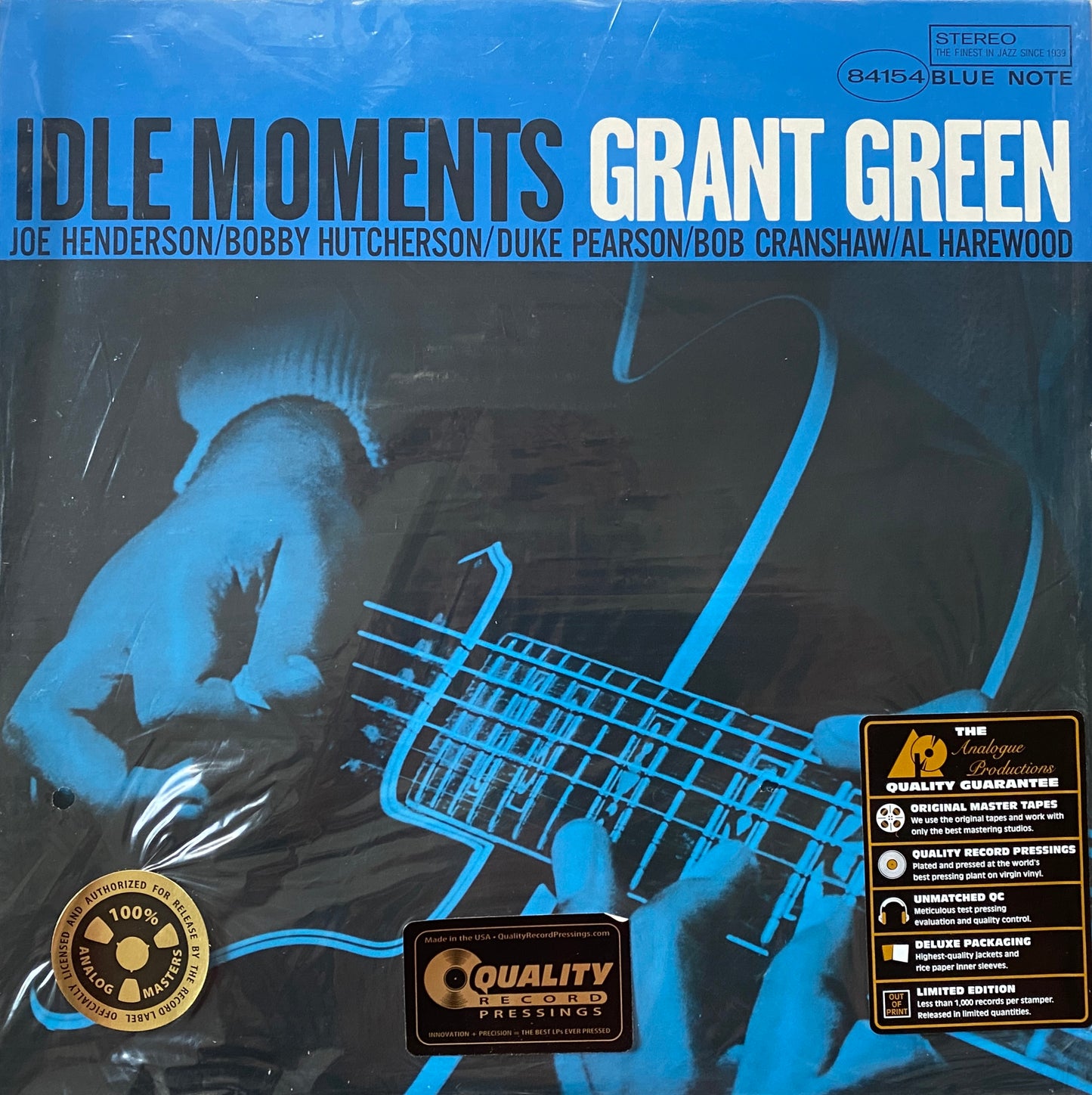 Grant Green - Idle Moments (Analogue Productions) 45 RPM 2XLP Steve Hoffman