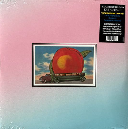 Allman Brothers Band - Eat A Peach (Colored Vinyl 2XLP) Factory Sealed