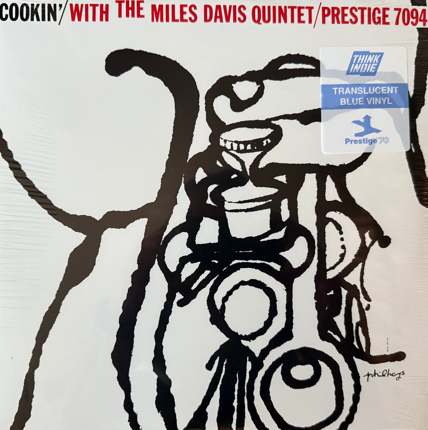 Miles Davis - Cookin’ (Indie Blue) Factory Sealed