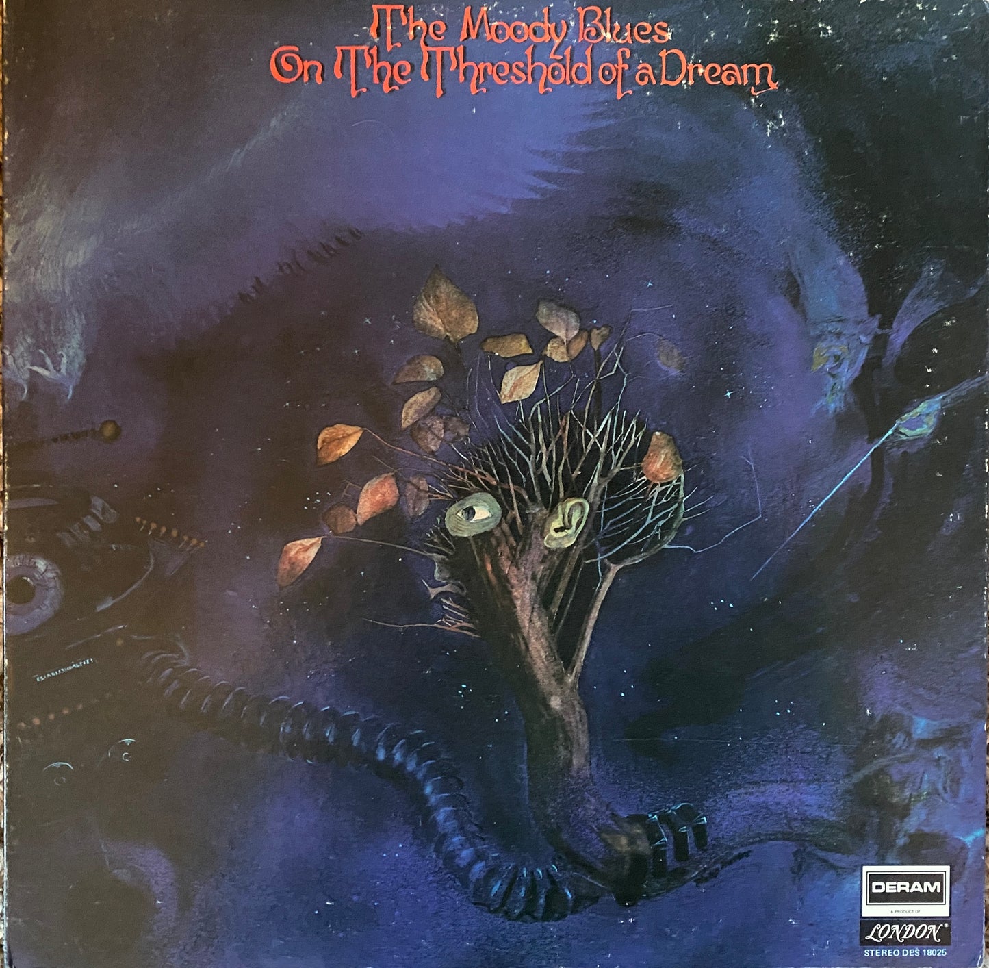 The Moody Blues - On The Threshold Of A Dream (1st U.S. Press)