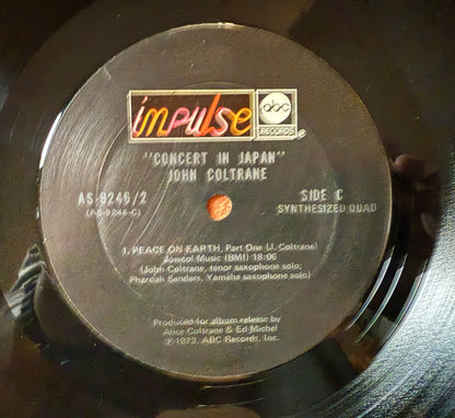 John Coltrane - Concert In Japan (70’s Impulse) 2XLP