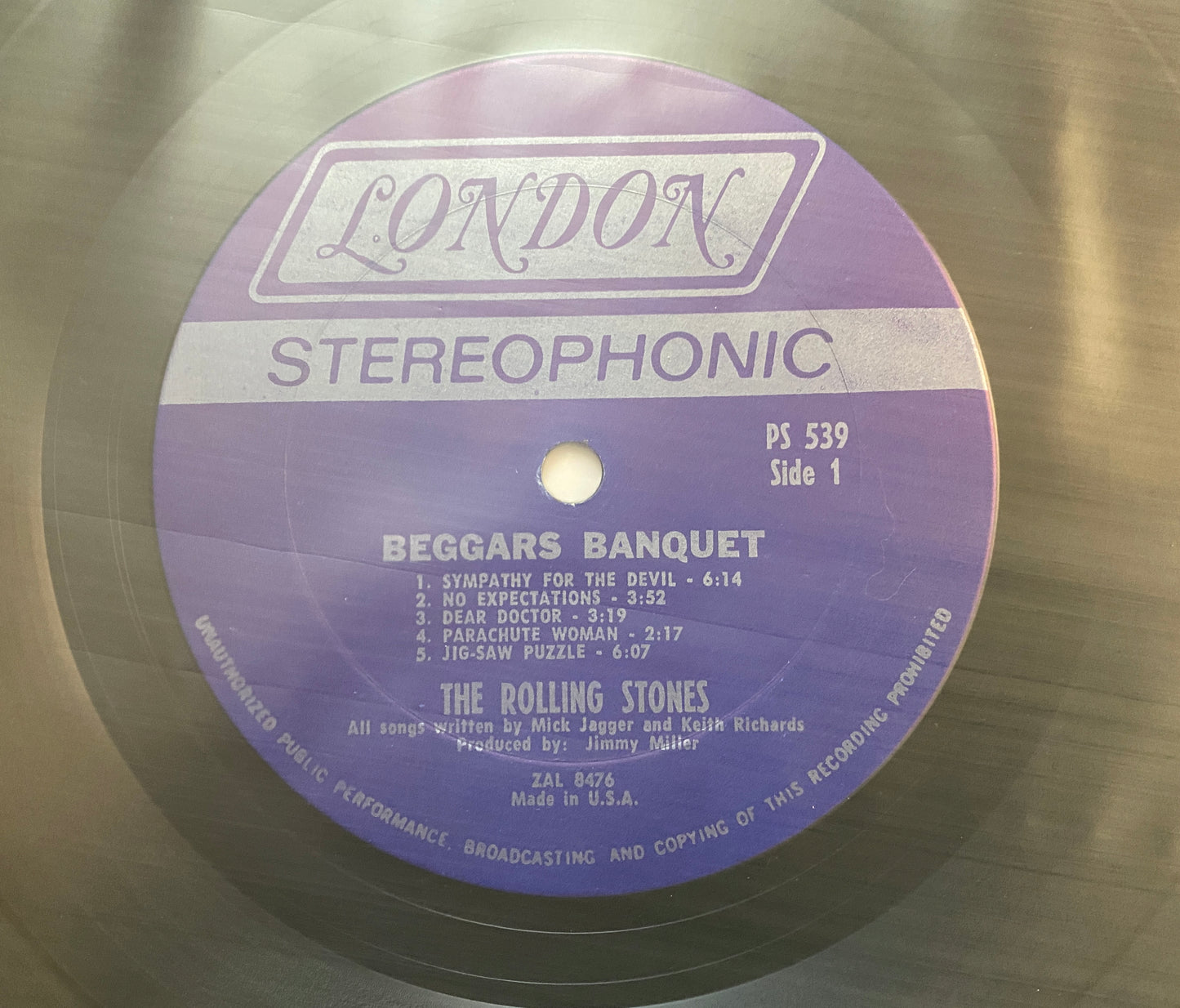 Rolling Stones - Beggars Banquet (1968 U.S. Pressing)