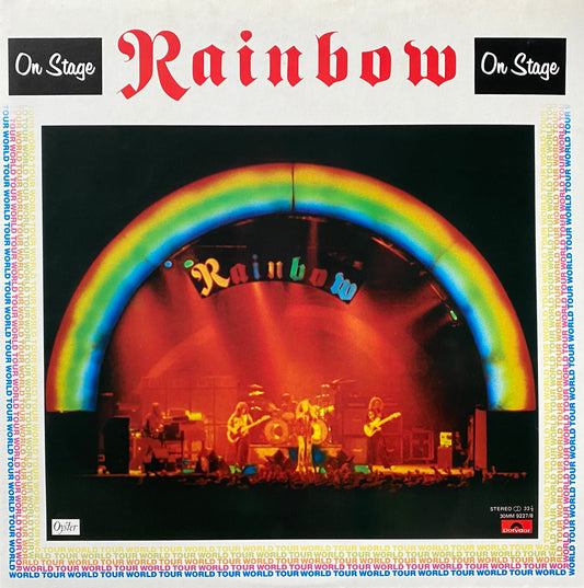 Rainbow - On Stage (1982 Japan Press 2XLP No OBI)