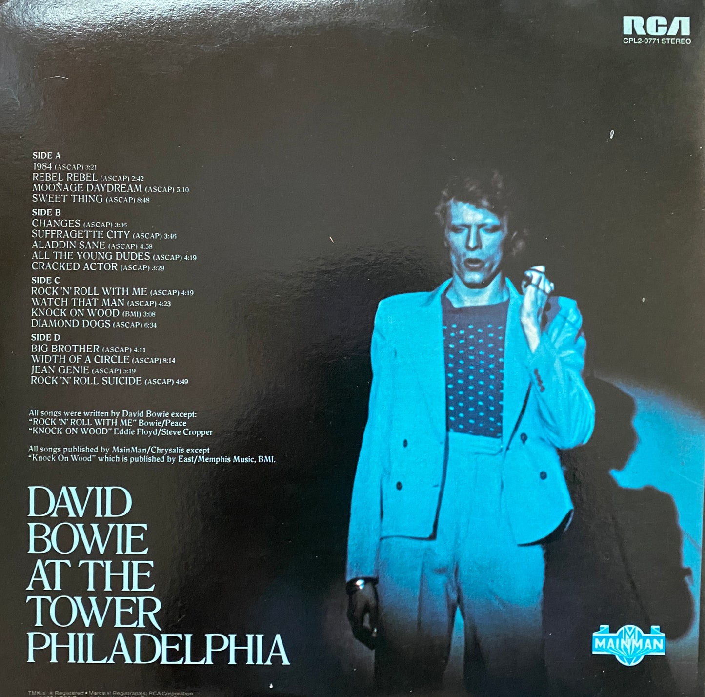 David Bowie - David Live (Early U.S. Pressing Dynaflex)