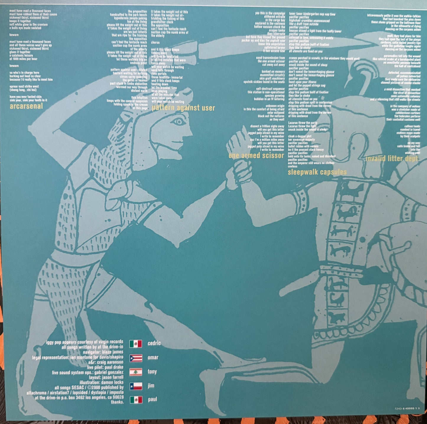 At The Drive In - Relationship Of Command (2000 U.S. First Press