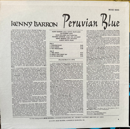Kenny Barron - Peruvian Blue (1970 Muse)