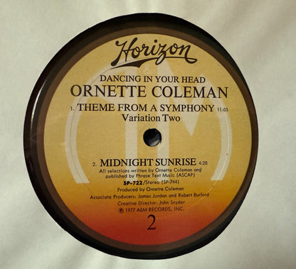 Ornette Coleman - Dancing In Your Head (1977 Horizon)