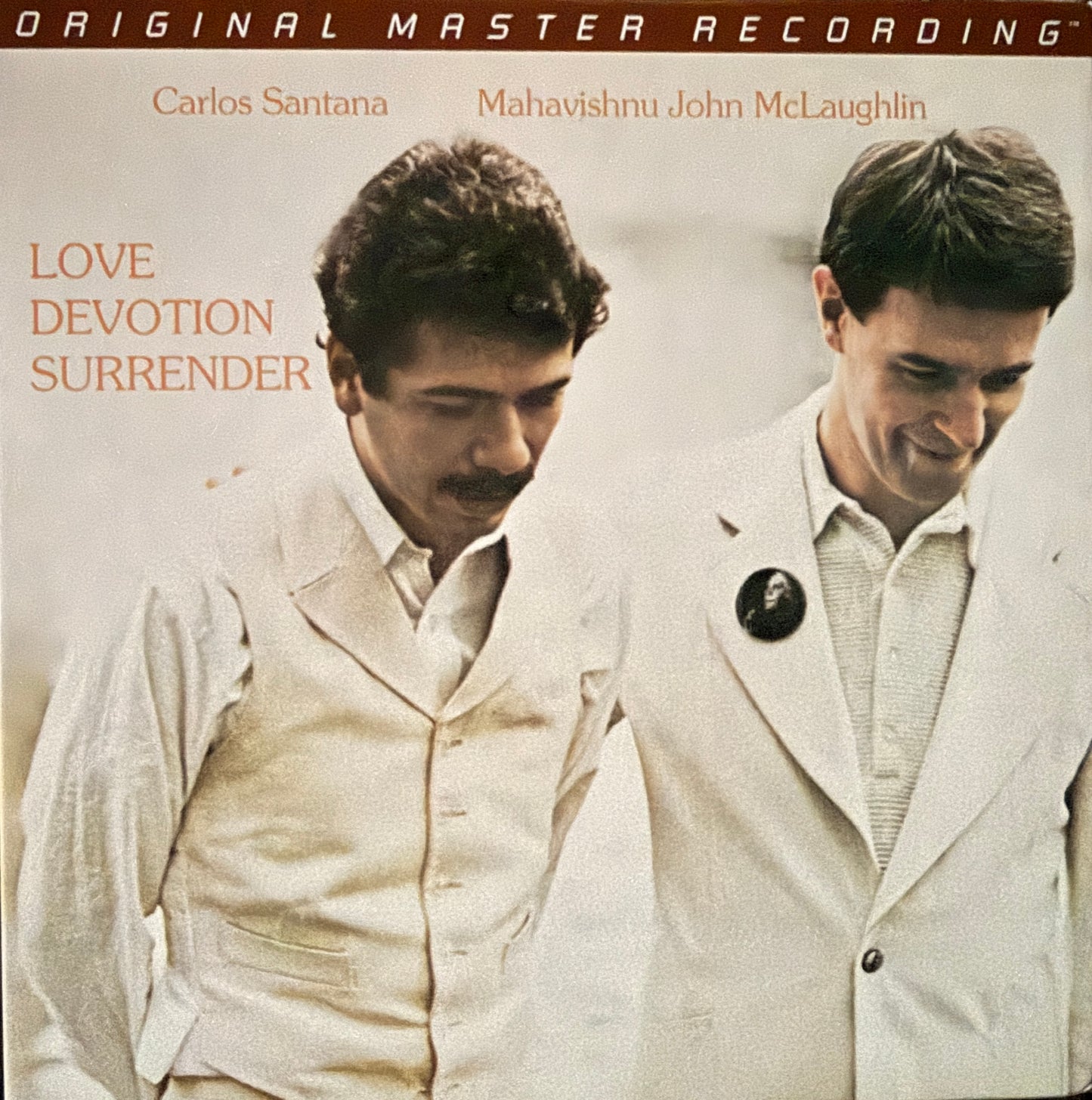 Carlos Santana and John McLaughlin - Love Devotion Surrender (Mobile Fidelity SACD)