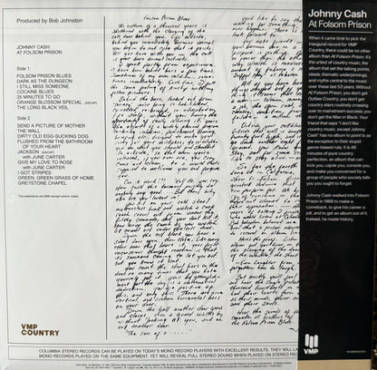Johnny Cash - At Folsom Prison (VMP Tan Swirl Vinyl) QRP
