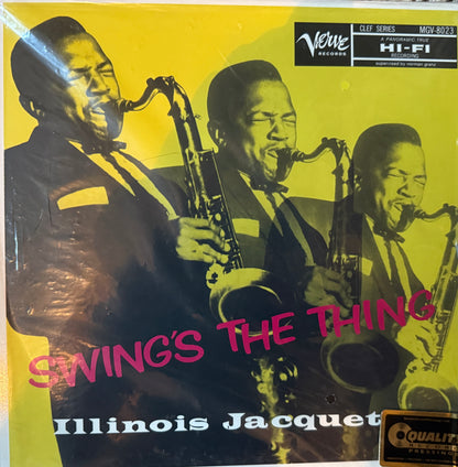 Illinois Jacquet - Swing’s The Thing (AP 2XLP) Factory Sealed