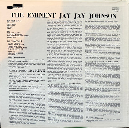 Jay Jay Johnson - The Eminent Vol. 2 (Early 70’s Blue Note)