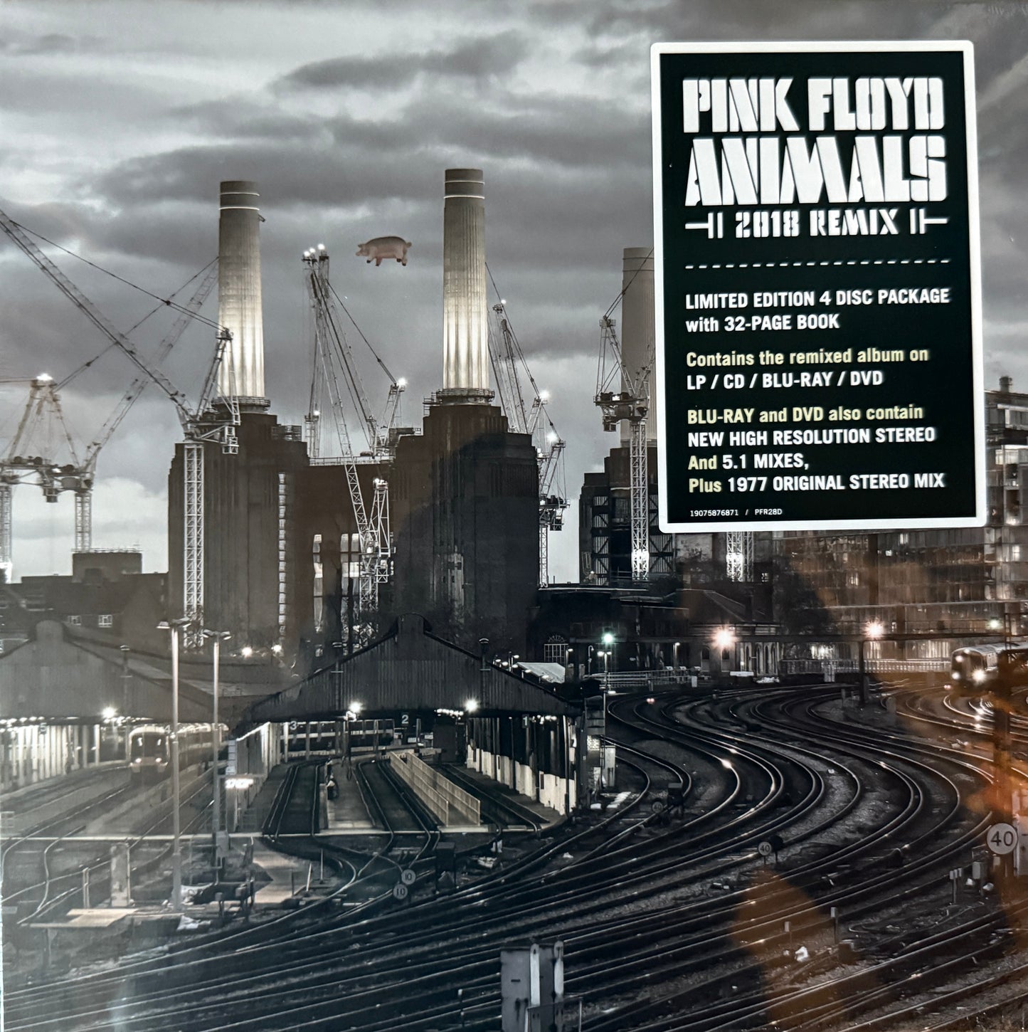 Pink Floyd - Animals (LP/Blu-Ray/DVD/CD Deluxe) Factory Sealed