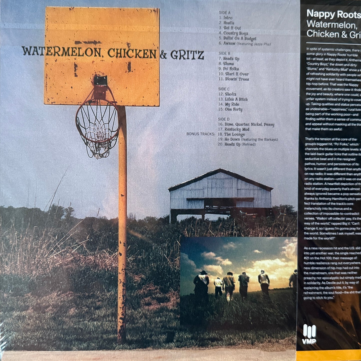 Nappy Roots - Watermelon, Chicken & Grits (VMP 2XLP) Factory Sealed