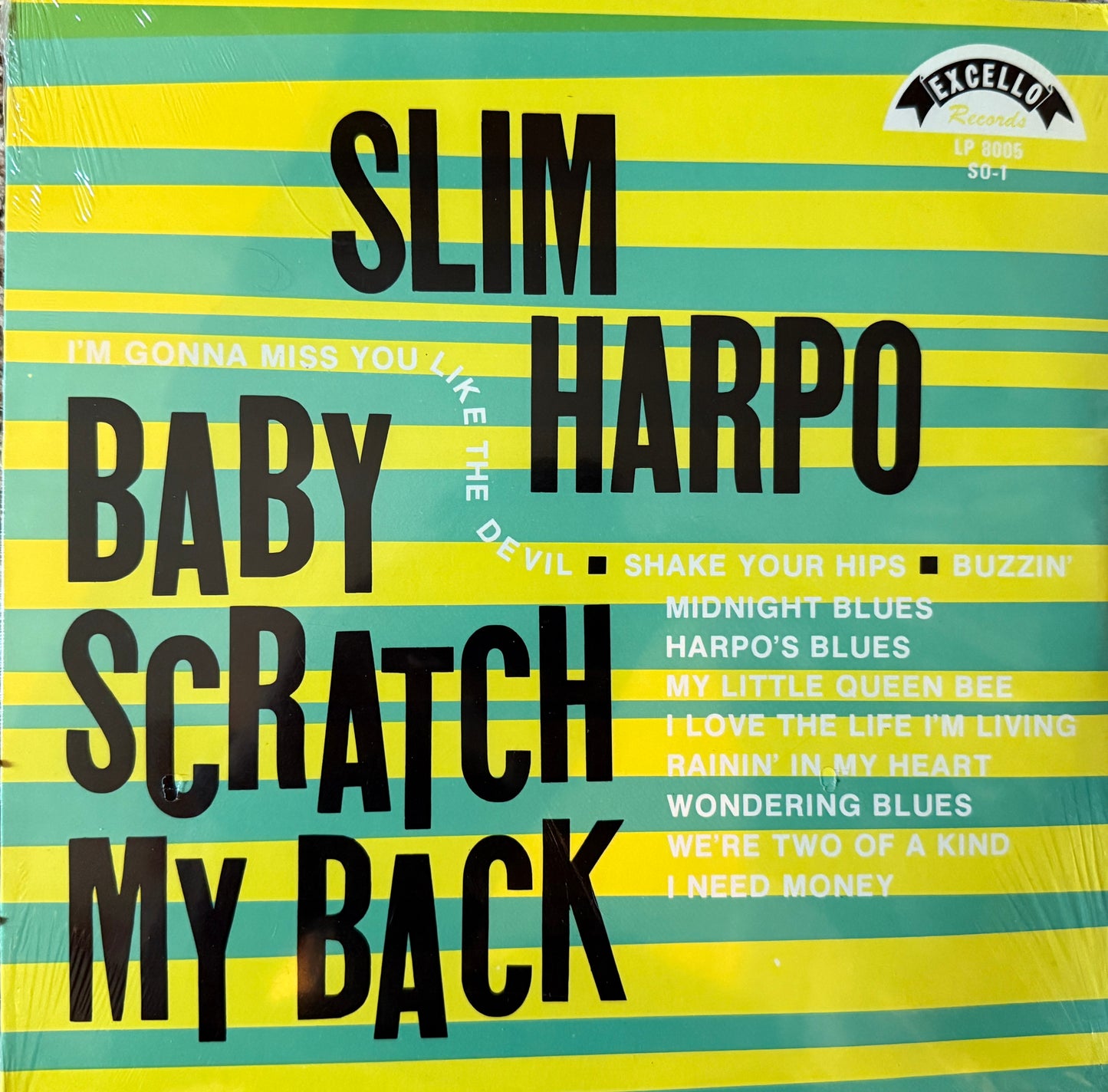 Slim Harpo - Baby Scratch My Back (Factory Sealed)