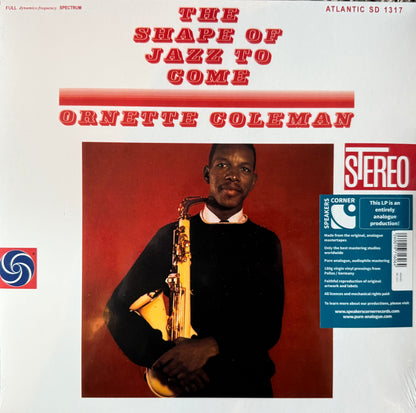Ornette Coleman - The Shape Of Jazz To Come (Speakers Corner) Factory Sealed