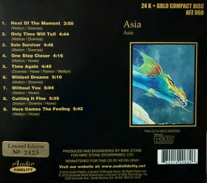 Asia - Asia (Audio Fidelity Gold CD)