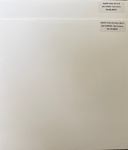 Bad Company - Bad Company (Analogue Productions 2XLP 45 RPM) QRP Test Pressing