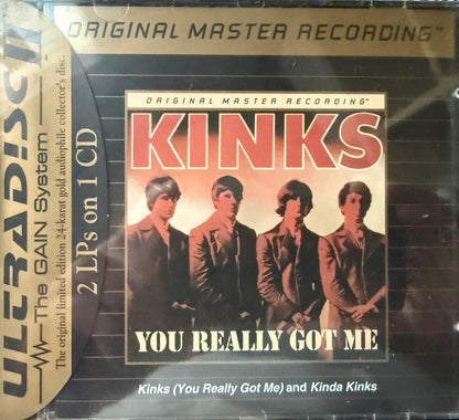 Kinks - You Really Got Me (Mobile Fidelity Sound Lab) 24K Gold CD Factory Sealed