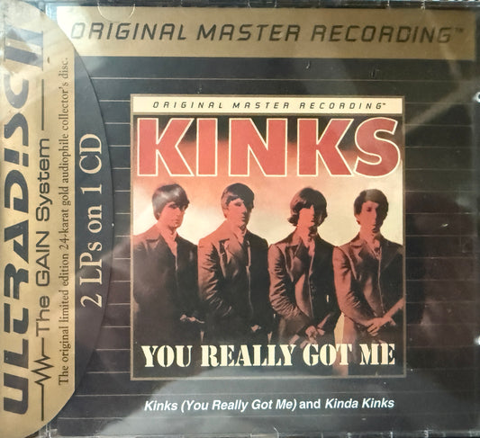 Kinks - You Really Got Me (Mobile Fidelity Sound Lab) 24K Gold CD Factory Sealed