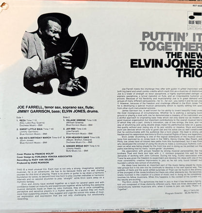 Elvin Jones Trio - Puttin’ It Together (Early 70’s. Blue Note)