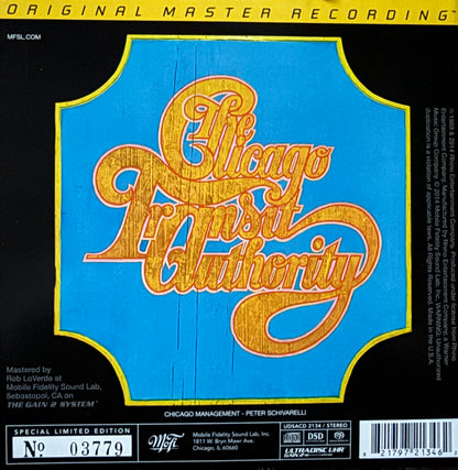 Chicago - Chicago Transit Authority (Mobile Fidelity SACD)