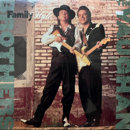 The Vaughan Brothers - Family Style (1990 U.S. Press) Factory Sealed