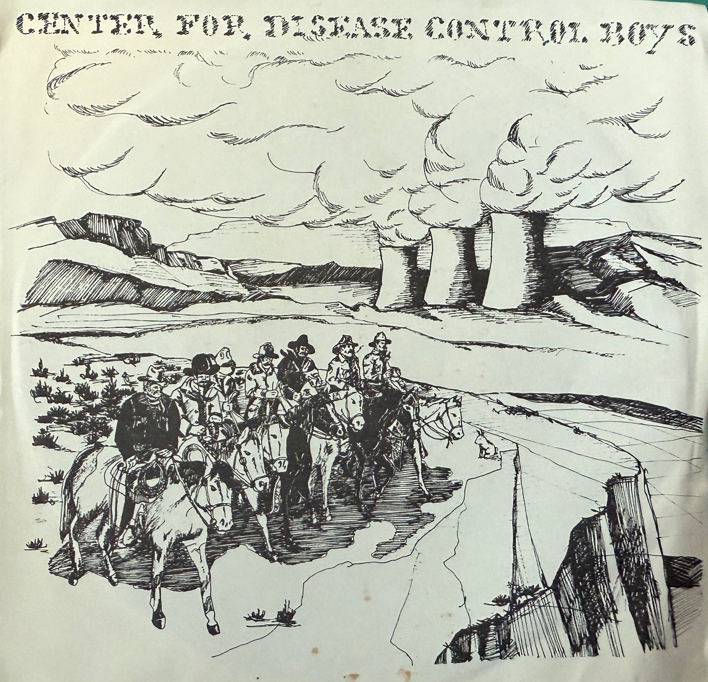 Center for Disease Control Boys - We’re the Center of Disease Control Boys (First Chris Cornell on vinyl) 7”