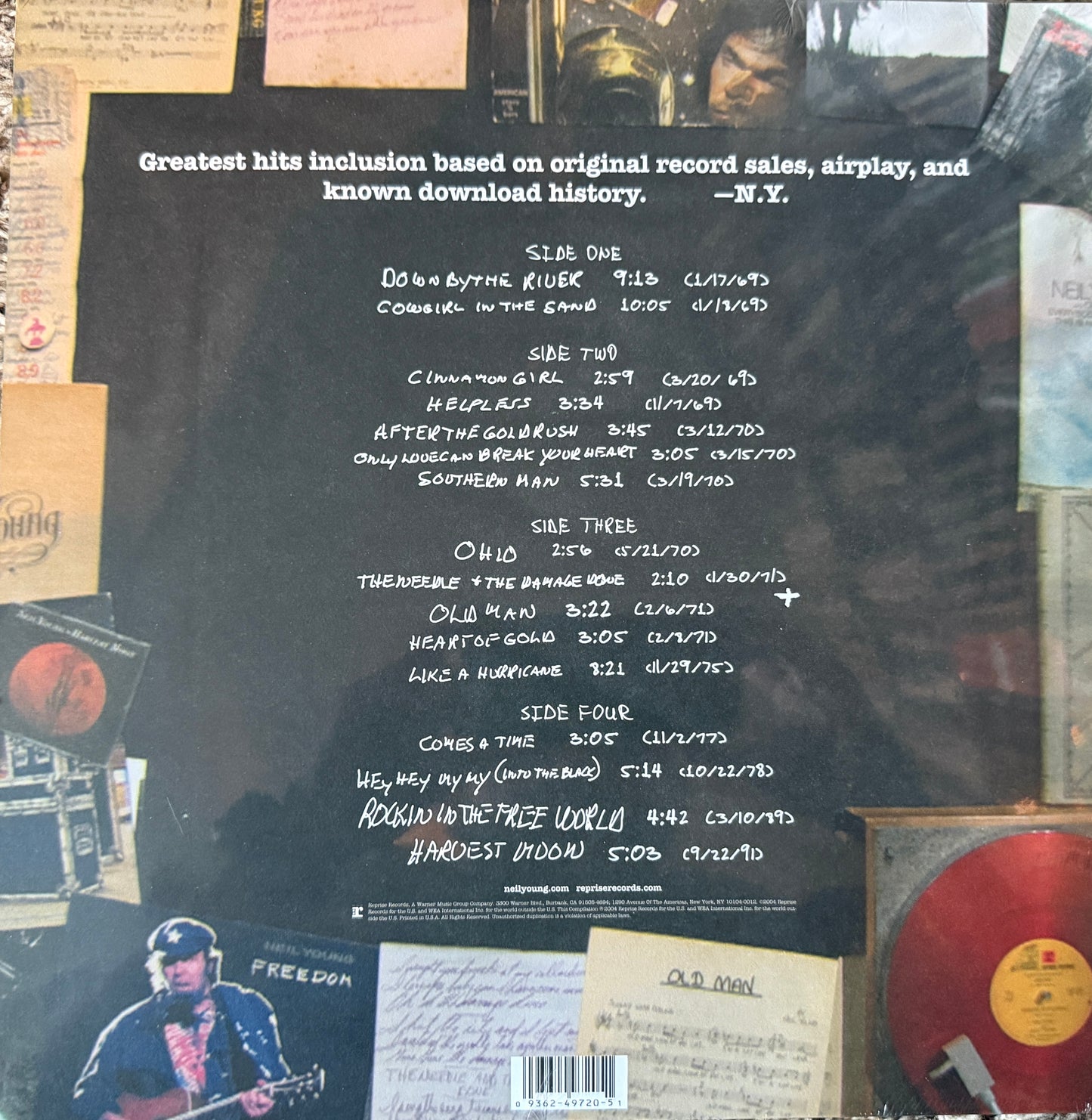 Neil Young - Greatest Hits (2XLP + 7”) Factory Sealed