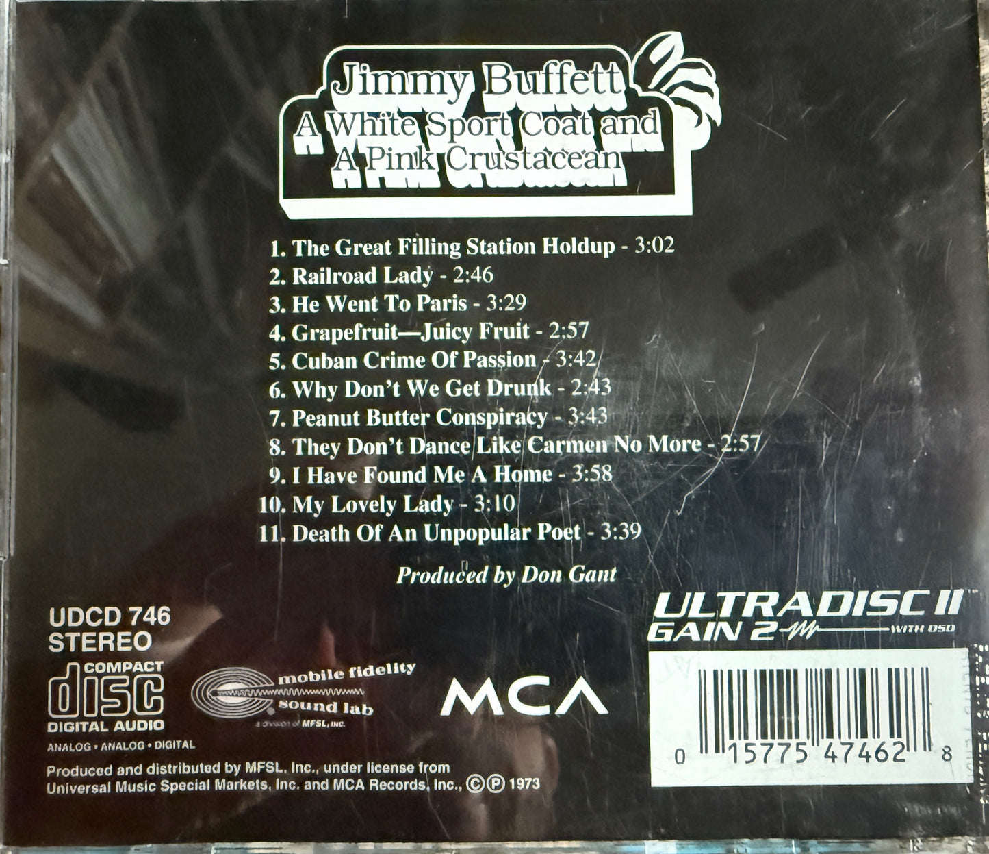Jimmy Buffett - A White Sport Coat And A Pink Crustacean (Mobile Fidelity 24K Gold CD)