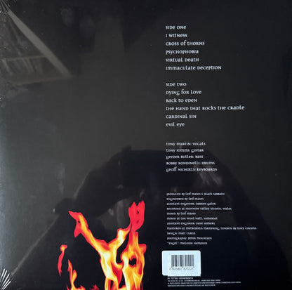 Black Sabbath - Cross Purposes (Clear Vinyl Factory Sealed)