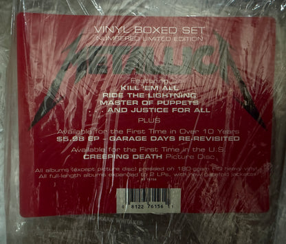 Metallica - Limited Edition 10XLP Numbered Vinyl Box Set