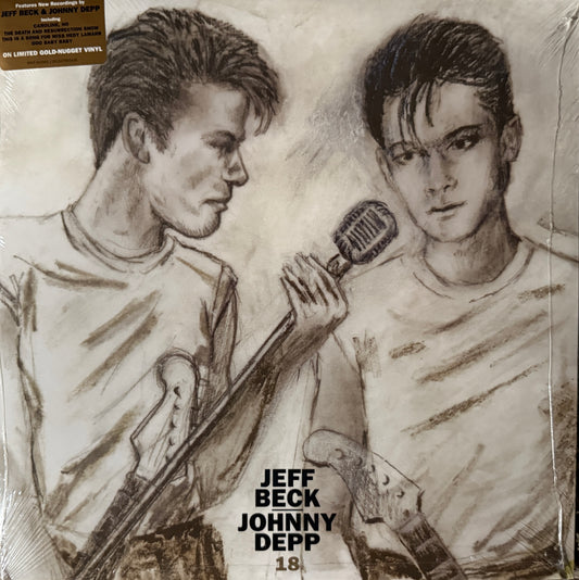 Jeff Beck/Johnny Depp - 18 (Gold Nugget Vinyl) Factory Sealed