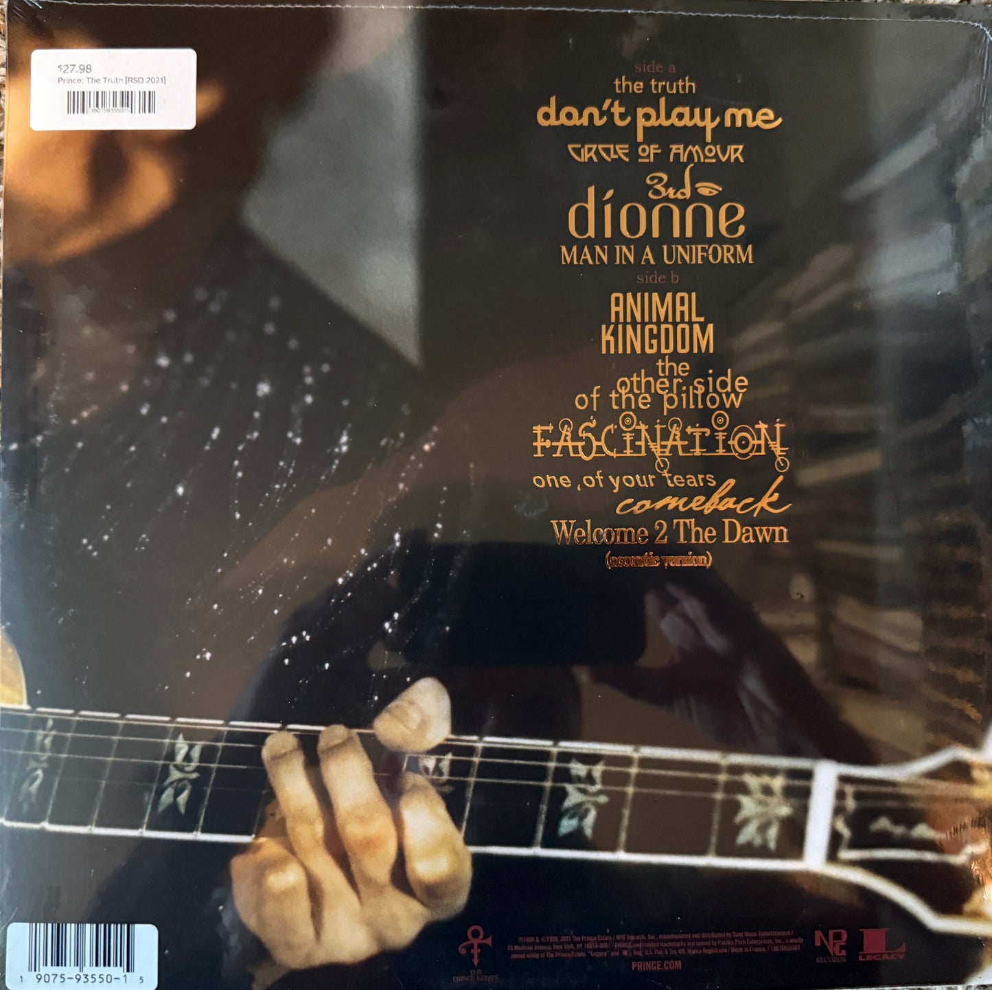 Prince - The Truth (RSD Factory Sealed)