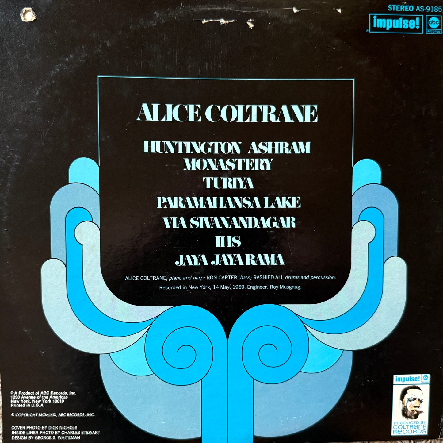 Alice Coltrane - Huntington Ashram Monastery (1971 Impulse)