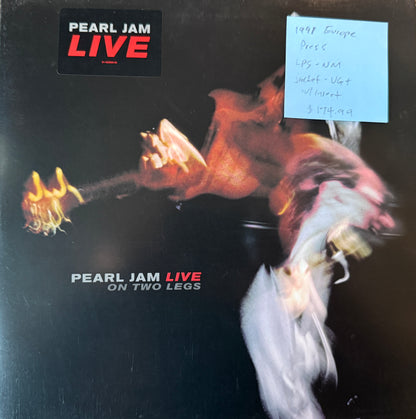 Pearl Jam - Live On Two Legs 2XLP (1998 Europe Press)