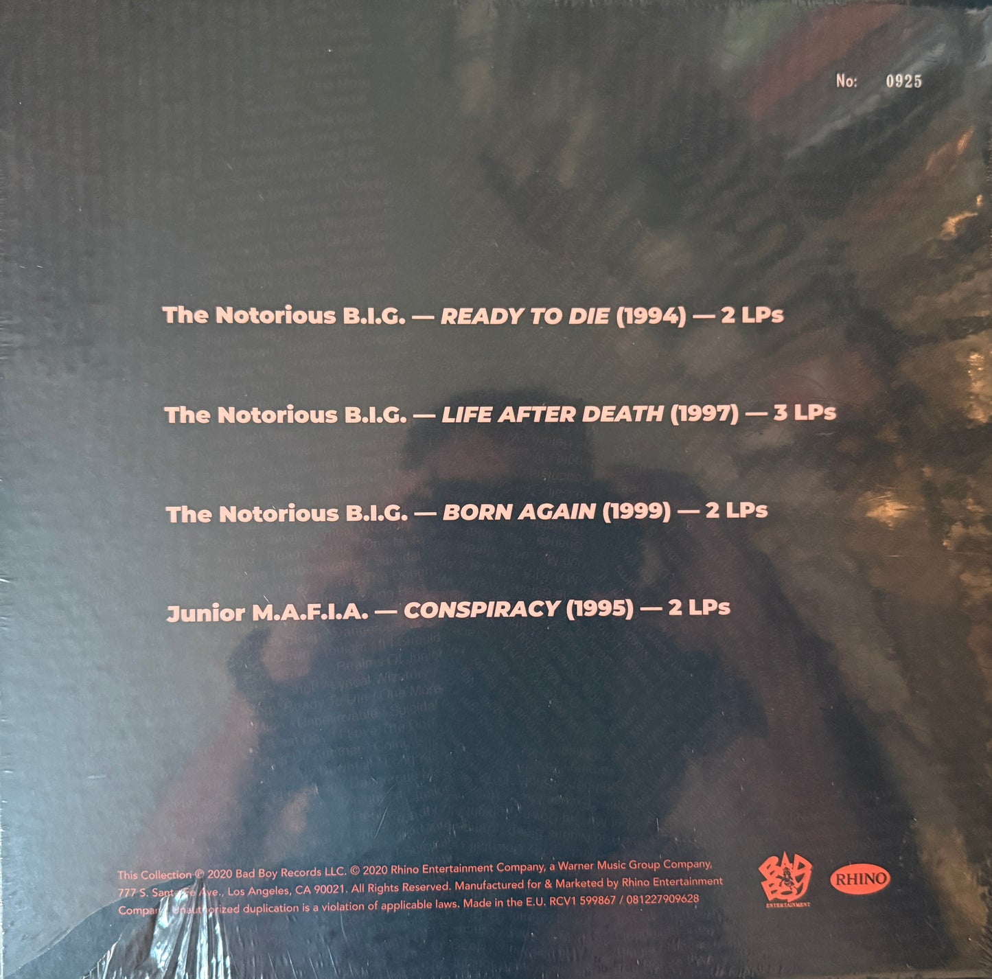 Notorious BIG - It Was All A Dream (RSD Box Set 9XLP) Factory Sealed