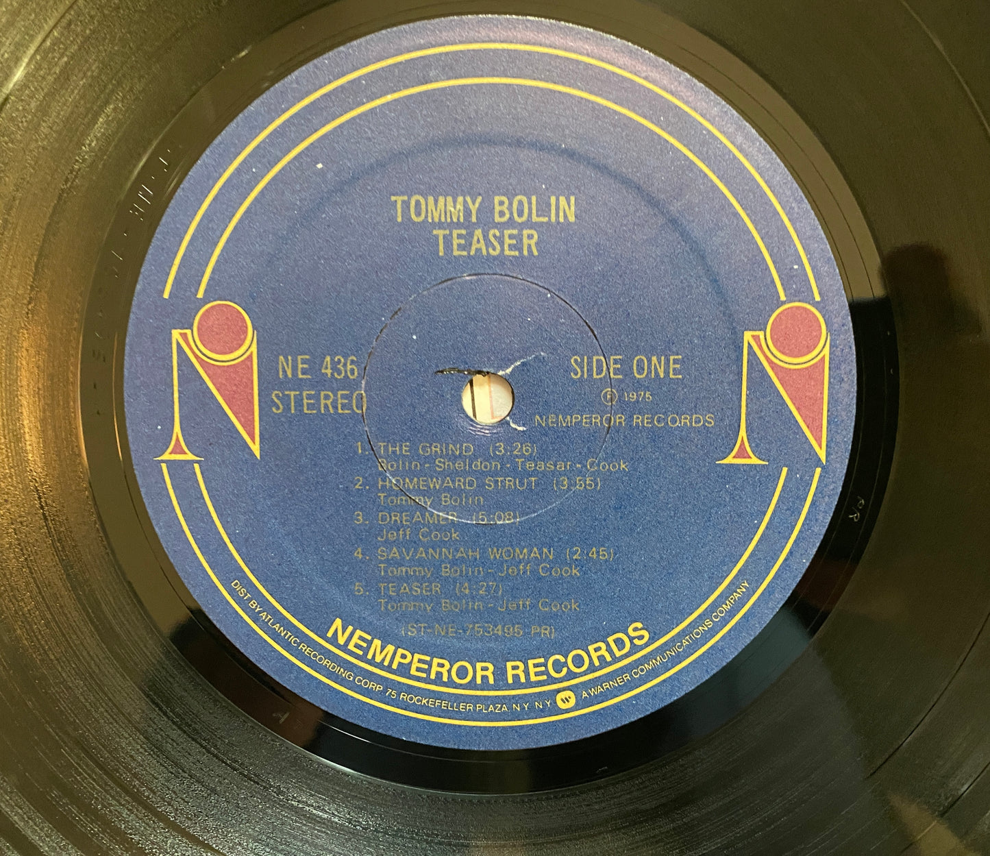 Tommy Bolin - Teaser (1975 U.S. Pressing)