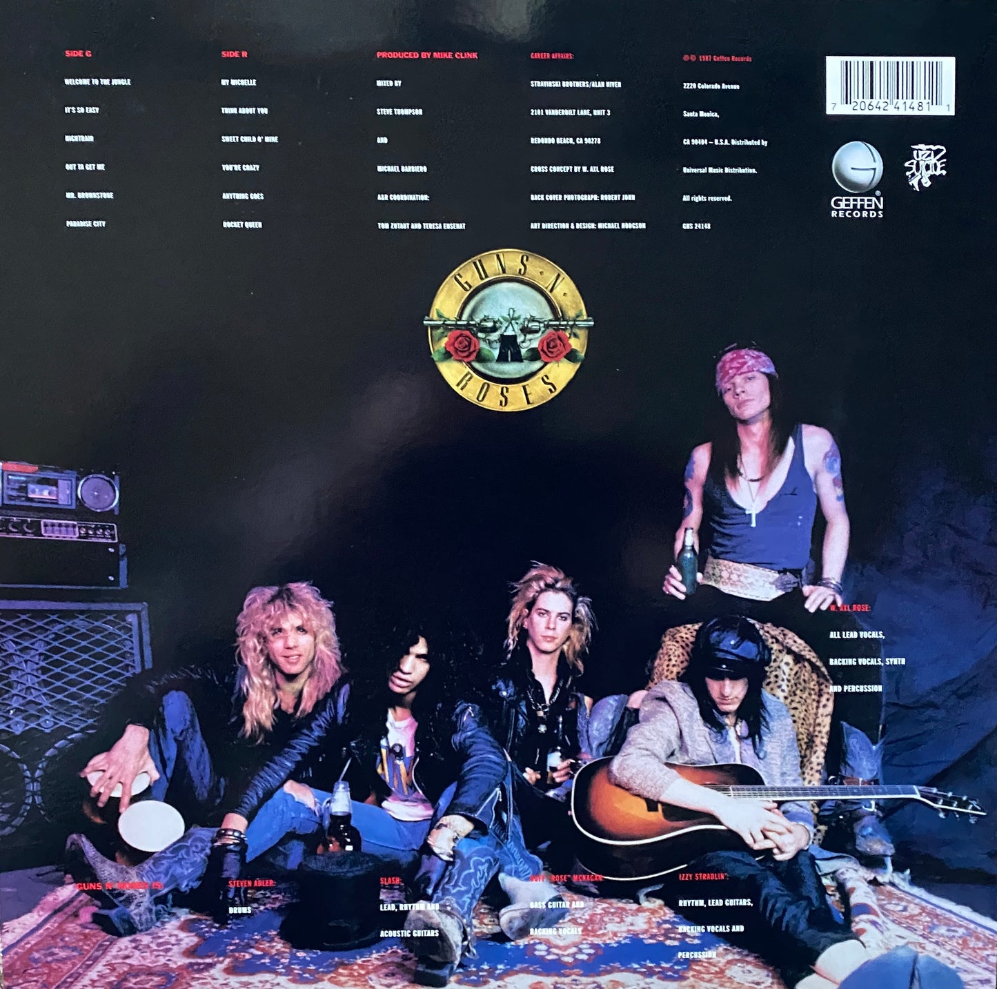 Guns N’ Roses - Appetite For Destruction (2008 U.S. Press 180 Gram)