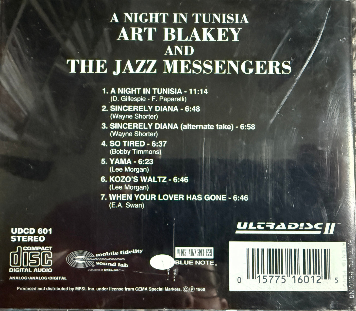 Art Blakey & Jazz Messengers - A Night In Tunisia (Mobile Fidelity 24K Gold CD)