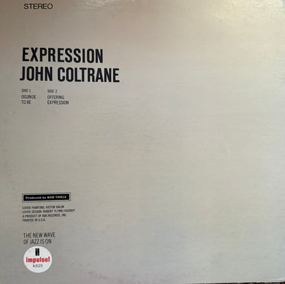 John Coltrane - Expression (70’s Impulse)
