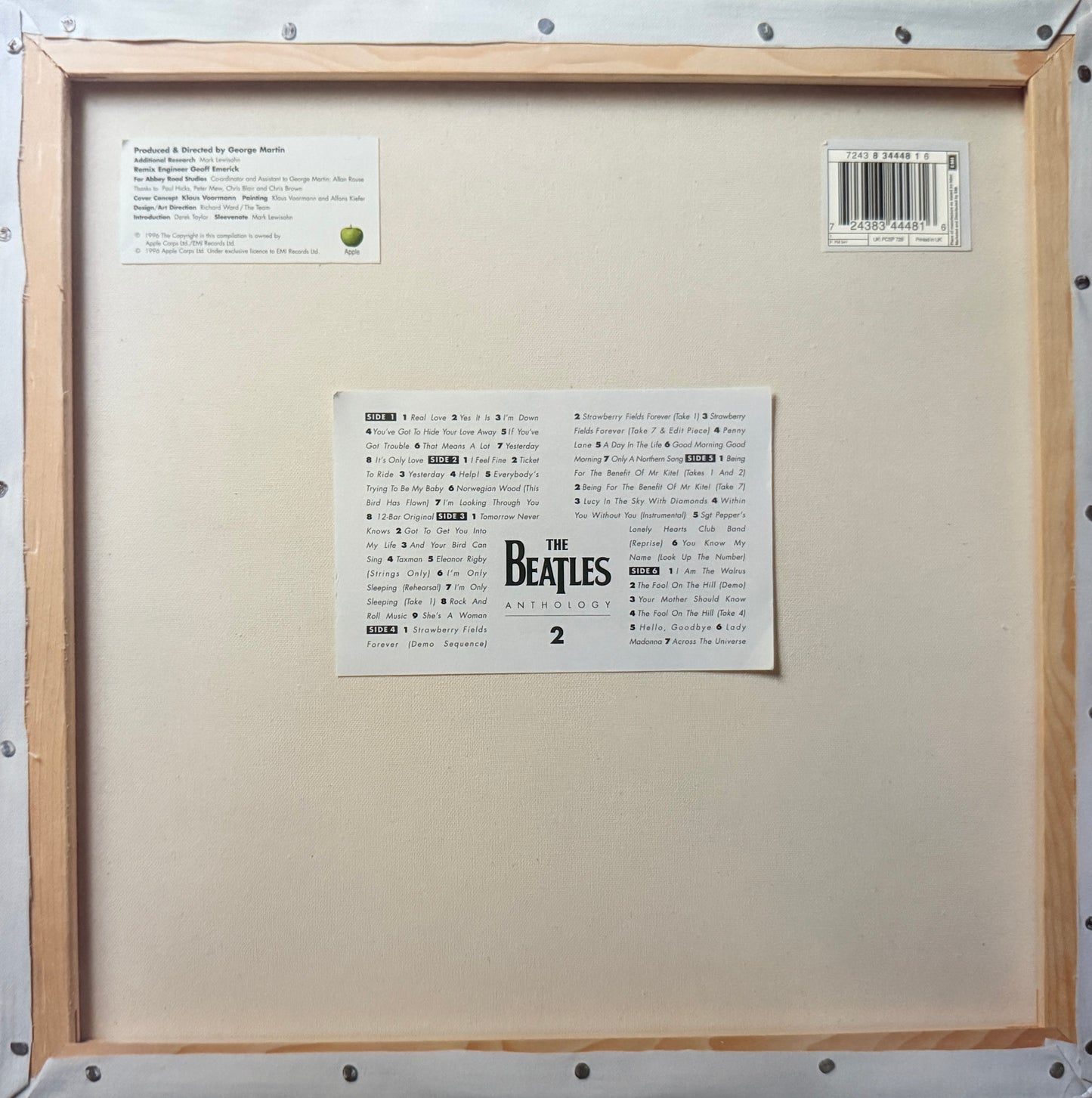 Beatles - Anthology Vol. 2 (1996 UK Press) 2XLP