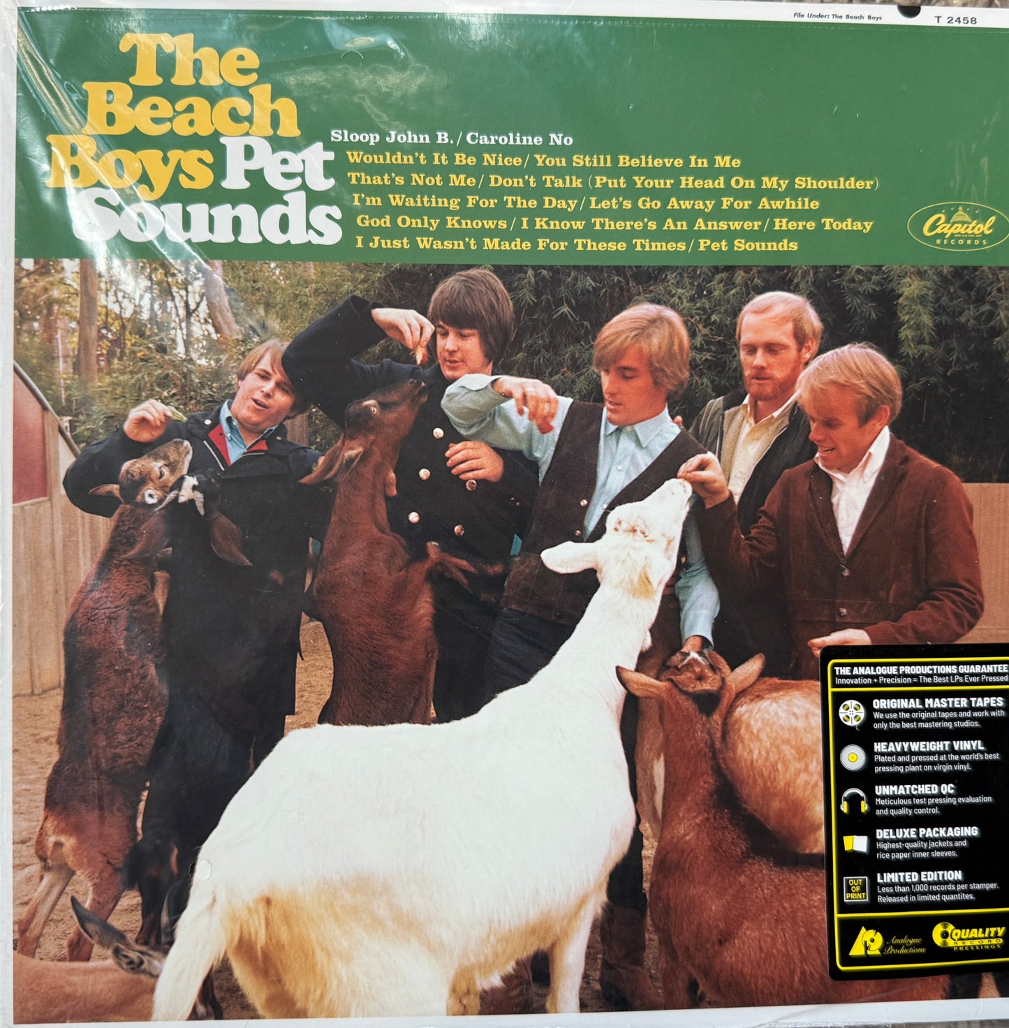 Beach Boys - Pet Sounds (Analogue Productions Mono 2XLP) Sealed