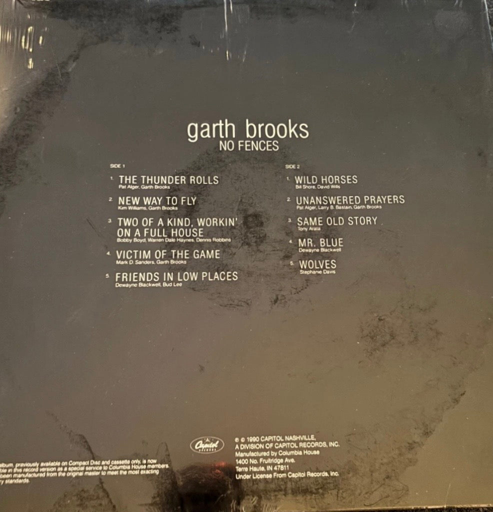 Garth Brooks - No Fences (1990 U.S. Press) Factory Sealed