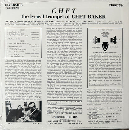 Chet Baker - Chet (Craft Recordings) Factory Sealed